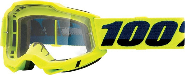 Goggles 100% Accuri 2  Yellow with Clear Lens