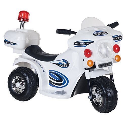 3-Wheel Battery Powered Motorbike for Kids - Ride On Motorcycle for Ages...