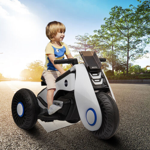 3-Wheel Double Drive Electric Motorcycle for Kids