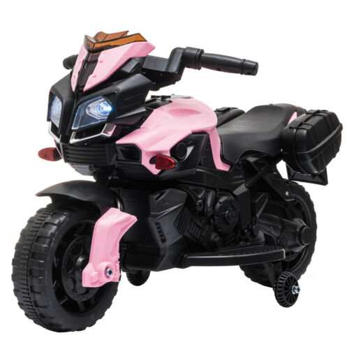 6V Battery Powered Kids Electric Motorcycle Ride-On Toy with Music