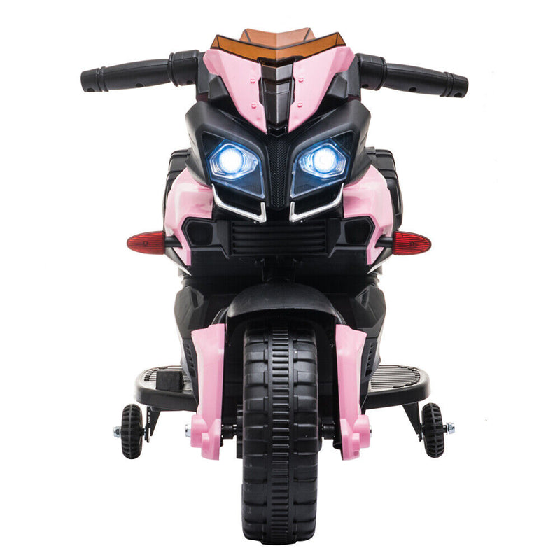 6V Battery Powered Kids Electric Motorcycle Ride-On Toy with Music