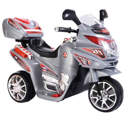 6V Electric Toy Motorcycle for Kids - Battery Powered 3 Wheel Ride On Car