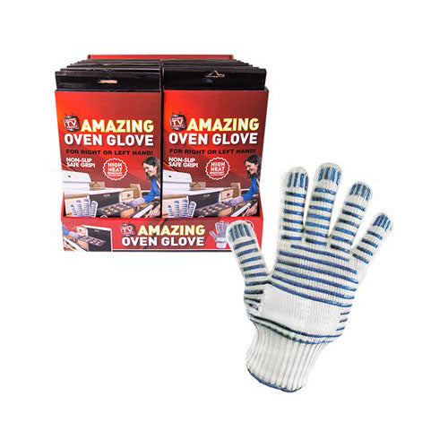 Magic Oven BBQ Glove Mitt High Heat Flame Resistant Non Slip Safe Grip Amazing