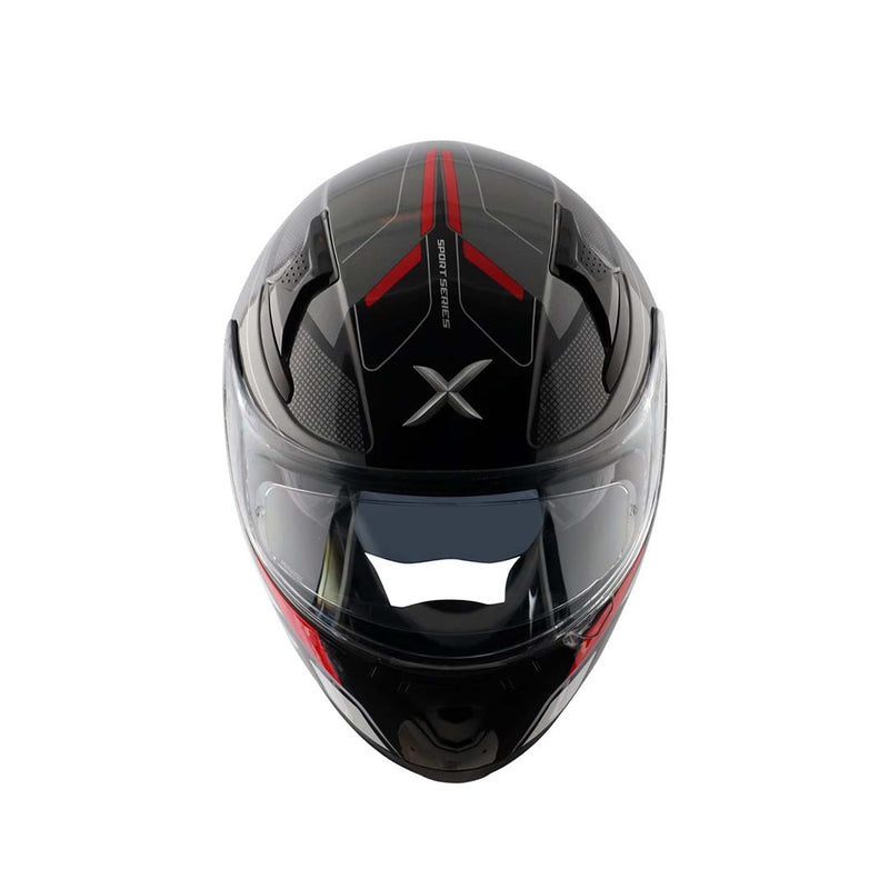 Axor Apex Turbine Black Red Grey Helmet