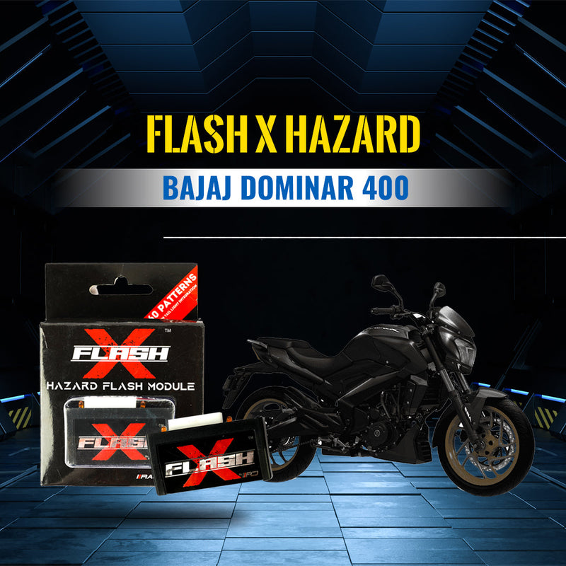 Flash X Hazard for Bajaj Dominar 400