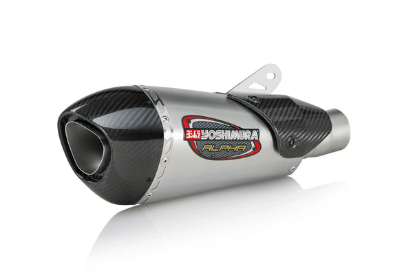 Yoshimura Race Alpha T Stainless 3/4 Exhaust, W/ Stainless Muffler For Yamaha YZF-R1/M/S (2015-23)