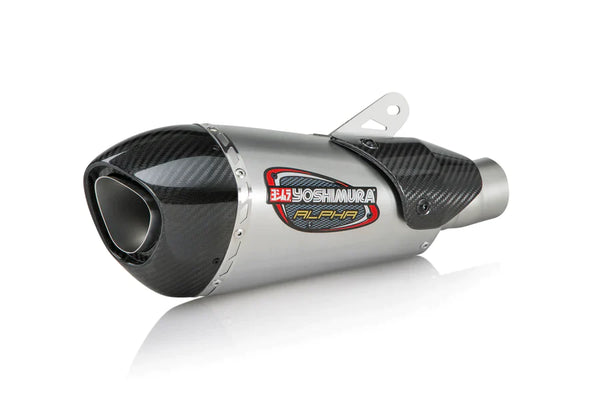 Yoshimura Race Alpha T Stainless 3/4 Exhaust, W/ Stainless Muffler For YZF-R1/M/S (2015-23)