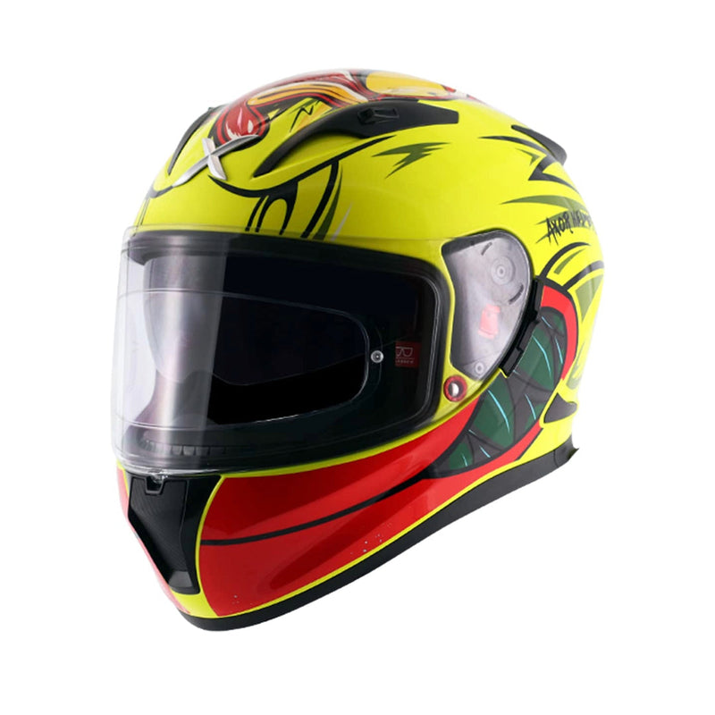 Axor Street Racing Duck Helmet (  Yellow Red)