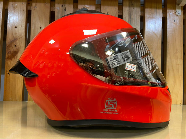 Vega Bolt Orange Helmet