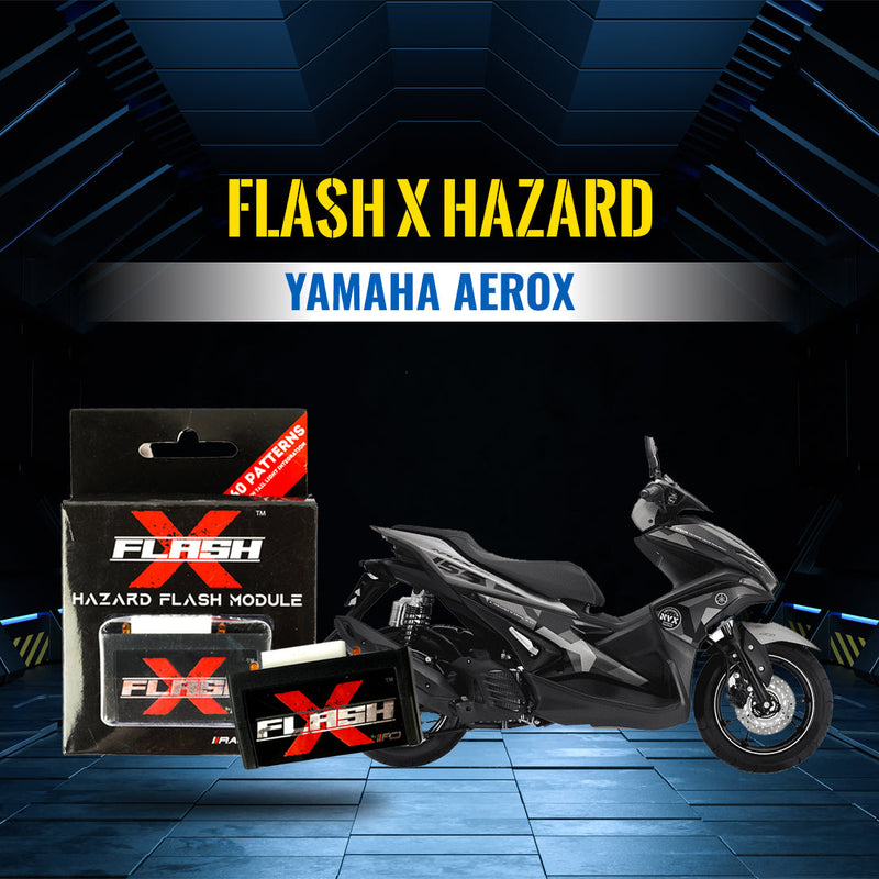 Flash X Hazard For Yamaha Aerox
