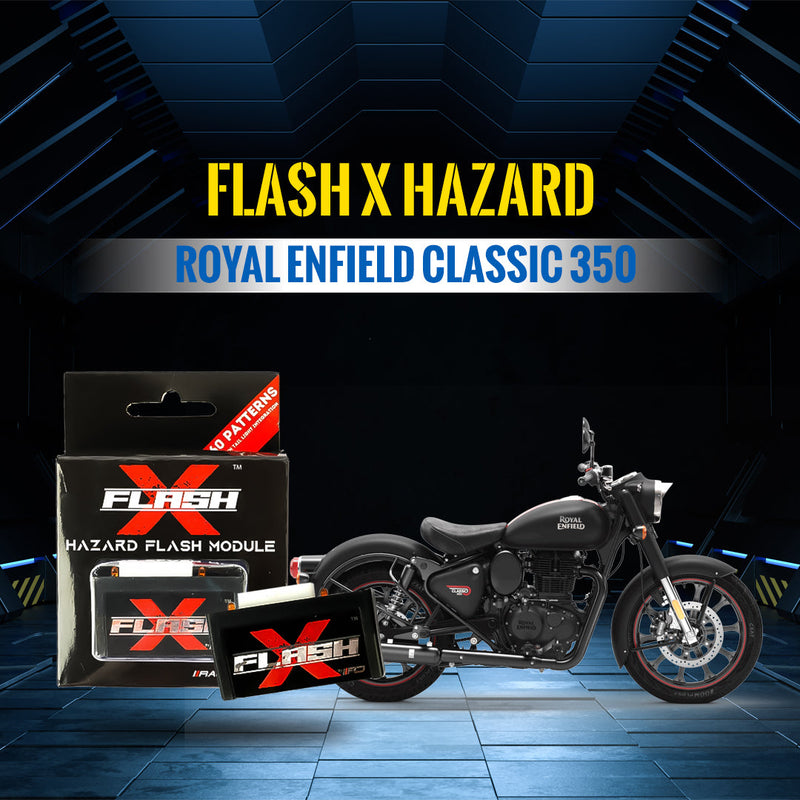 Flash X  Hazard For Royal Enefield Classic 350